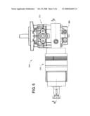 HYDRAULIC TRANSAXLE FOR GARDEN CARE VEHICLE diagram and image