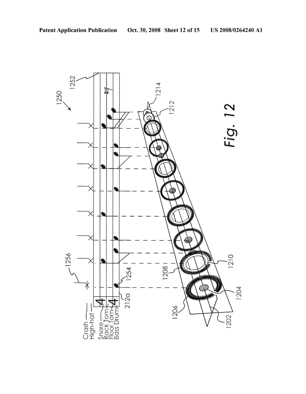 Method and apparatus for computer-generated music - diagram, schematic, and image 13