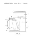 Ice coffee maker diagram and image