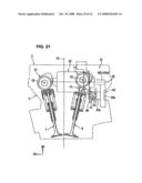 Valve-actuating system for an internal combustion engine, engine incorporating same, and method of using same diagram and image