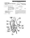 Clip-style hearing protector diagram and image