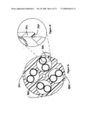 High performance support-separators for communications cables supporting low voltage and wireless fidelity applications and providing shielding for minimizing alien crosstalk diagram and image