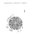 High performance support-separators for communications cables supporting low voltage and wireless fidelity applications and providing shielding for minimizing alien crosstalk diagram and image