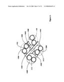 High performance support-separators for communications cables supporting low voltage and wireless fidelity applications and providing shielding for minimizing alien crosstalk diagram and image