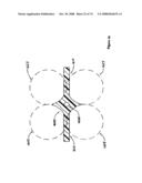 High performance support-separators for communications cables supporting low voltage and wireless fidelity applications and providing shielding for minimizing alien crosstalk diagram and image