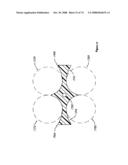 High performance support-separators for communications cables supporting low voltage and wireless fidelity applications and providing shielding for minimizing alien crosstalk diagram and image