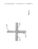 High performance support-separators for communications cables supporting low voltage and wireless fidelity applications and providing shielding for minimizing alien crosstalk diagram and image