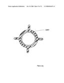 High performance support-separators for communications cables supporting low voltage and wireless fidelity applications and providing shielding for minimizing alien crosstalk diagram and image