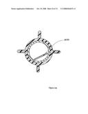 High performance support-separators for communications cables supporting low voltage and wireless fidelity applications and providing shielding for minimizing alien crosstalk diagram and image