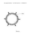 High performance support-separators for communications cables supporting low voltage and wireless fidelity applications and providing shielding for minimizing alien crosstalk diagram and image