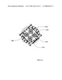 High performance support-separators for communications cables supporting low voltage and wireless fidelity applications and providing shielding for minimizing alien crosstalk diagram and image