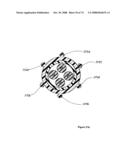 High performance support-separators for communications cables supporting low voltage and wireless fidelity applications and providing shielding for minimizing alien crosstalk diagram and image