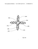 High performance support-separators for communications cables supporting low voltage and wireless fidelity applications and providing shielding for minimizing alien crosstalk diagram and image