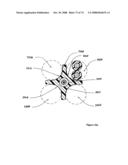 High performance support-separators for communications cables supporting low voltage and wireless fidelity applications and providing shielding for minimizing alien crosstalk diagram and image