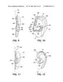 Bandless hearing protector and method diagram and image