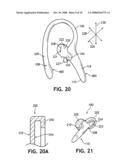 Bandless hearing protector and method diagram and image