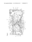 OIL PAN FOR INTERNAL COMBUSTION ENGINE diagram and image