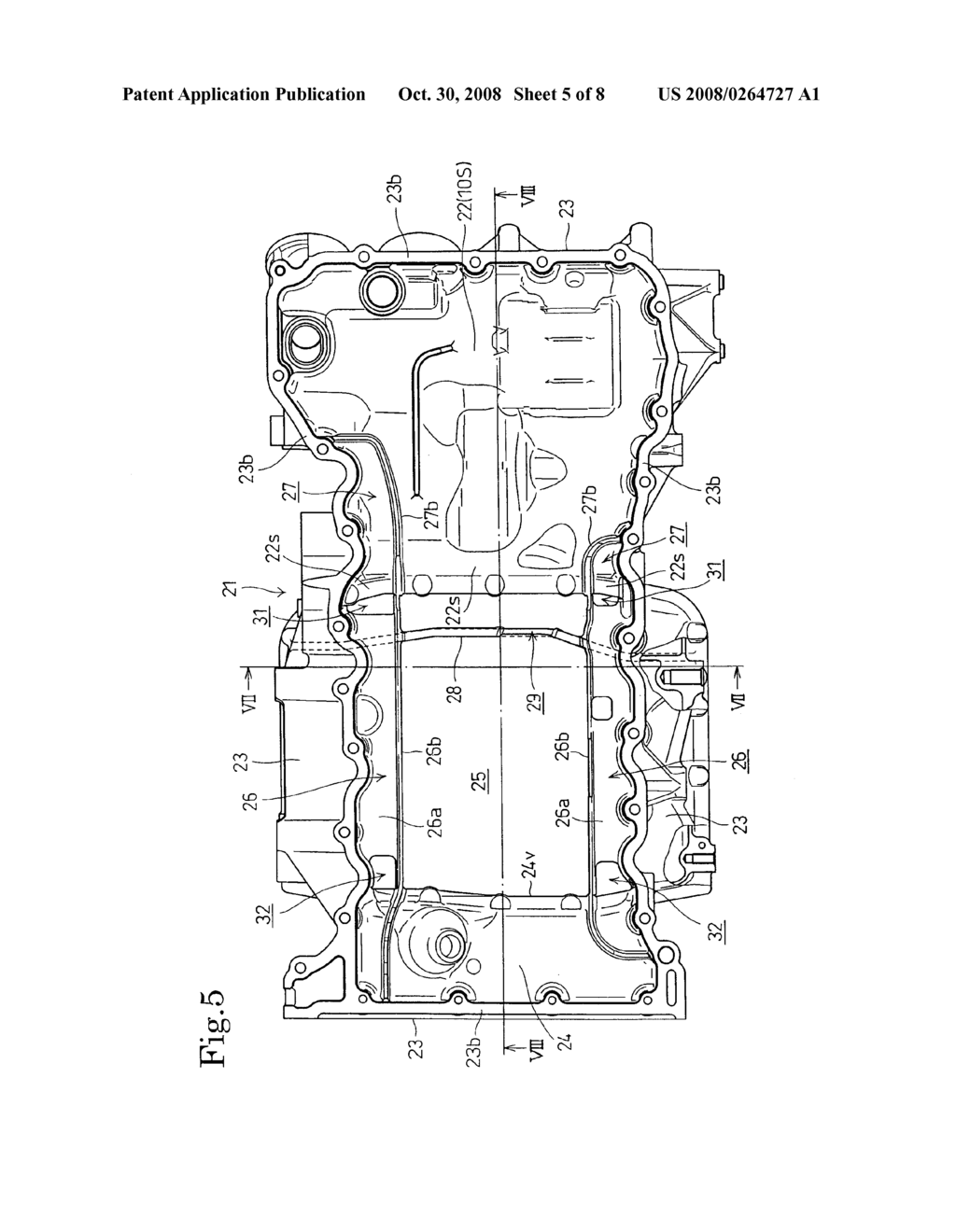 OIL PAN FOR INTERNAL COMBUSTION ENGINE - diagram, schematic, and image 06