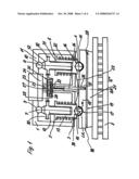 Self-Energizing Disc Brake with Brake Pad Stabilization diagram and image