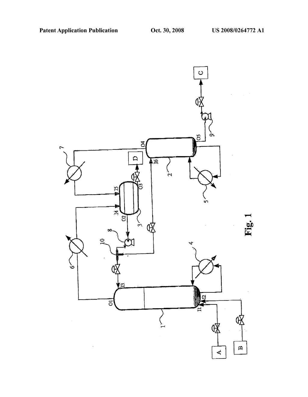 Method and apparatus for esterification - diagram, schematic, and image 02