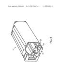 Taper under tapered plate to increase side force on the movable plate diagram and image