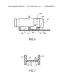 Taper under tapered plate to increase side force on the movable plate diagram and image