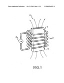 Induction Heating Device for a Metal Plate diagram and image