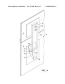 UTILITY BOX WITH A SECONDARY LATCH diagram and image