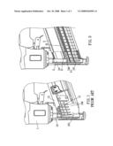 Magazine for receiving nails of different lengths diagram and image