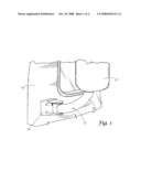 Adjustable support arm for a vehicle exterior rearview mirror assembly diagram and image