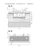 Photonic crystal sensors with integrated fluid containment structure diagram and image