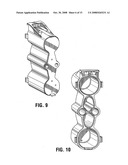 Guard rail mounting block and guard rail system incorporating the same diagram and image