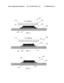 STRUCTURE AND METHOD FOR STRESS REDUCTION IN FLIP CHIP MICROELECTRONIC PACKAGES USING UNDERFILL MATERIALS WITH SPATIALLY VARYING PROPERTIES diagram and image