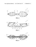 Method of customizing a blade holder for an ice skate diagram and image