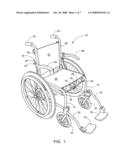 Bi-Folding Wheelchair diagram and image