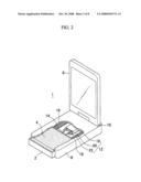 Drawer-like cosmetic case diagram and image