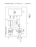 TRANSPONDER CIRCUIT WITH DOUBLE CLOCK EXTRACTOR UNIT diagram and image