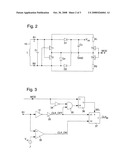 TRANSPONDER CIRCUIT WITH DOUBLE CLOCK EXTRACTOR UNIT diagram and image