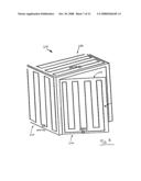 Container including a tamper-resistant seal and radio frequency identification seal diagram and image