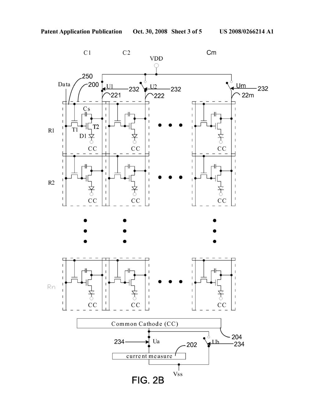 SUB-PIXEL CURRENT MEASUREMENT FOR OLED DISPLAY - diagram, schematic, and image 04