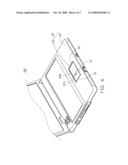 TOUCHPAD COVER APPARATUS AND ELECTRONIC DEVICE USING THE SAME diagram and image