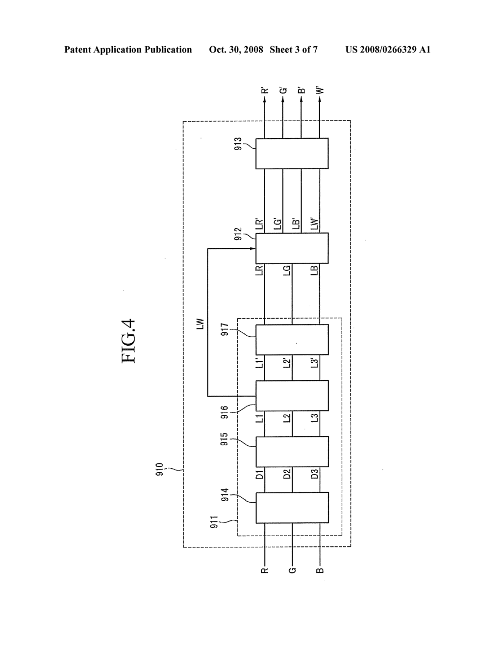 MULTI-COLOR DISPLAY DEVICE AND DRIVING METHOD THEREOF - diagram, schematic, and image 04