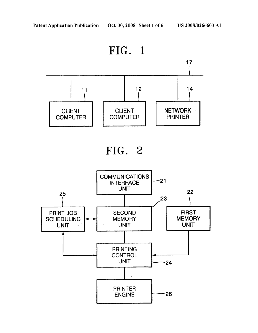 Method of controlling print job schedule and printing system using the method - diagram, schematic, and image 02