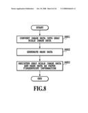 DEVICE FOR CONTROLLING IMAGE PROCESSING BASED ON PAPER FINGERPRINT diagram and image