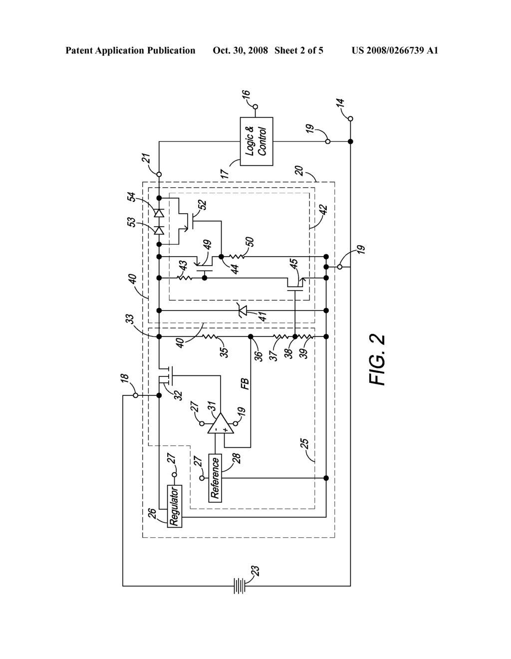 PROTECTION CIRCUIT AND METHOD THEREFOR - diagram, schematic, and image 03