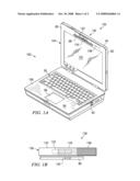 Electronic device lighting system diagram and image