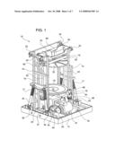 Device for Mixing or Amalgamating Products in Liquid, Granular or Powder Form diagram and image