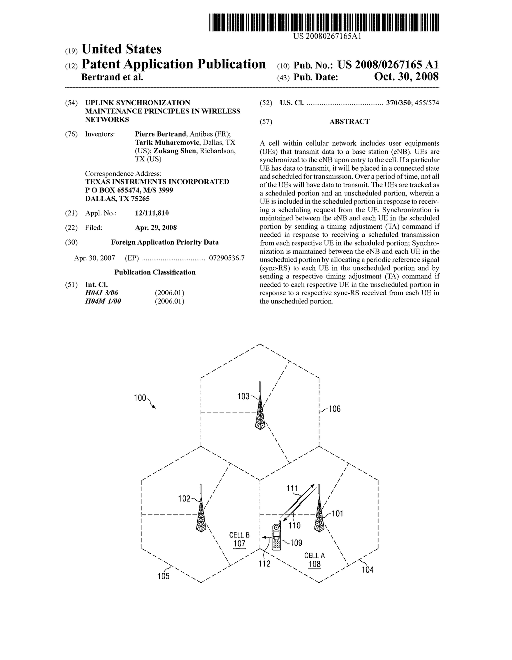 UPLINK SYNCHRONIZATION MAINTENANCE PRINCIPLES IN WIRELESS NETWORKS - diagram, schematic, and image 01