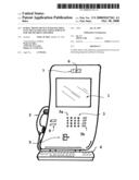 Public phone device with multiple functionalities including services for the hearing impaired diagram and image
