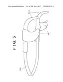 Bone-Conduction Loudspeaker Set, Electronic Equipment, Electronic Translation System, Auditory Support System, Navigation Apparatus, and Cellular Phone diagram and image